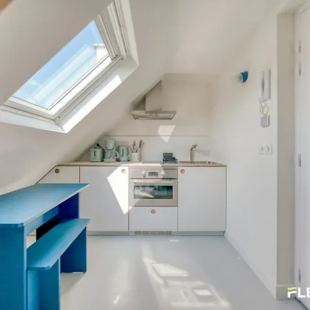 Appartement Bright With A View Over The Rooftops Of 9th Parijs